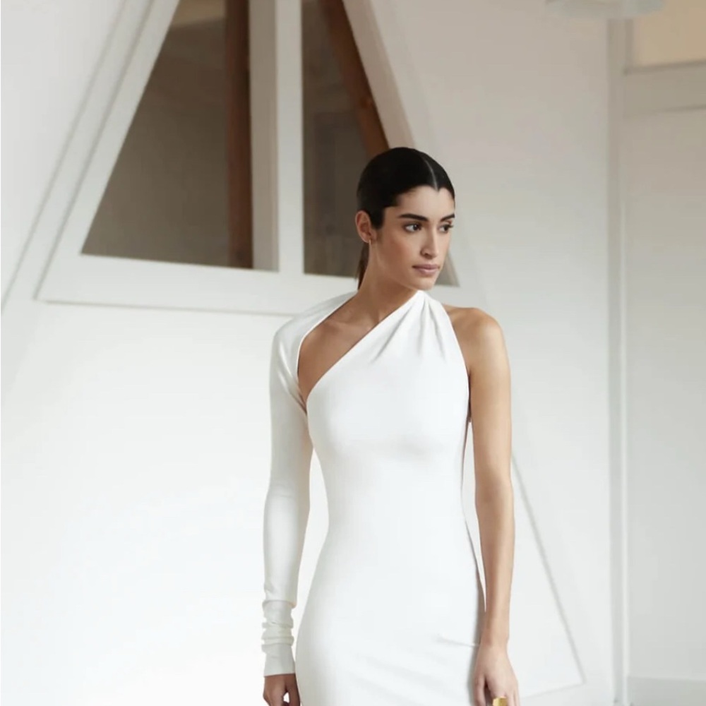 Marcella NYC one shoulder Manhattan dress